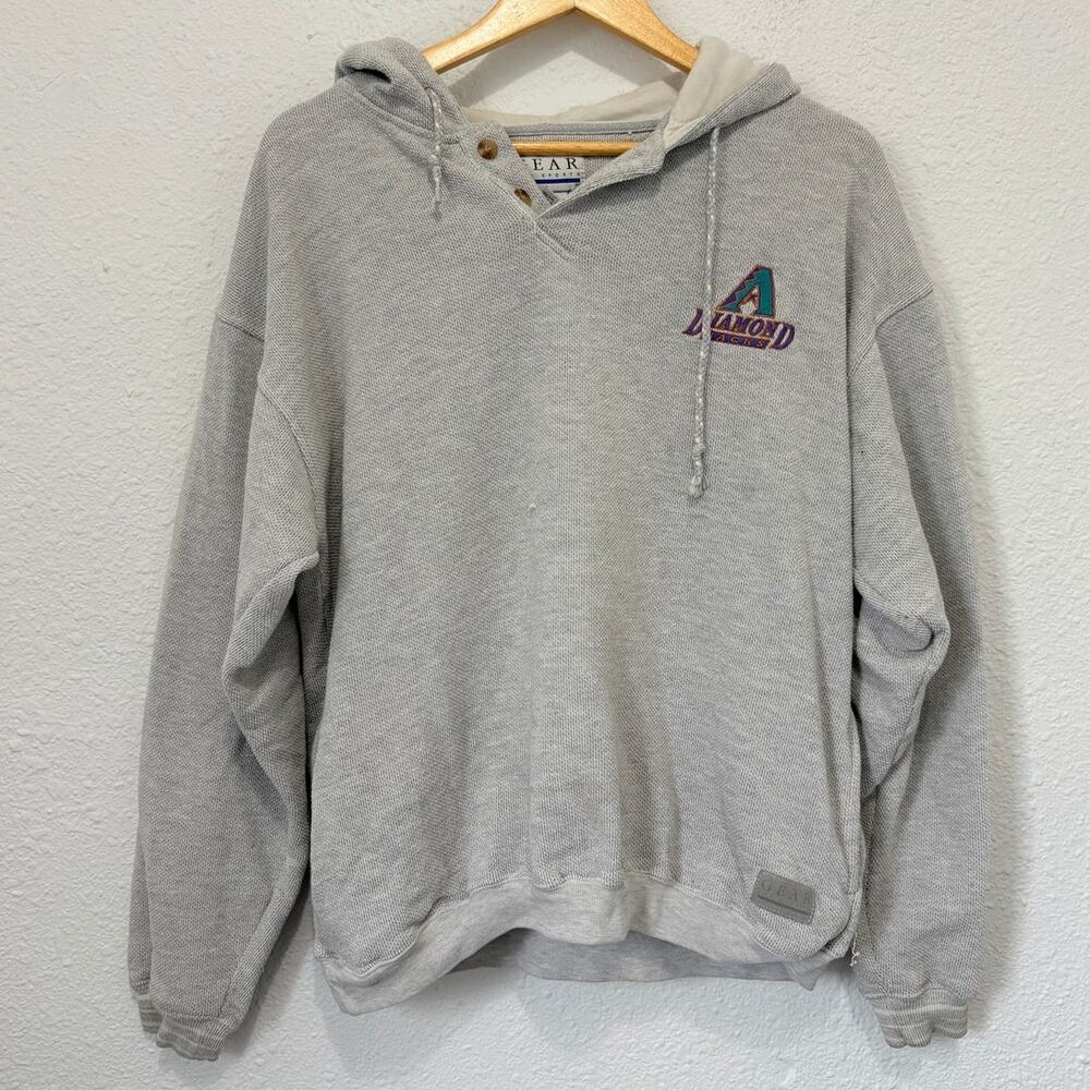 Vintage Arizona Diamondbacks Hoodie Sweatshirt 90s Sportswear AZ MLB